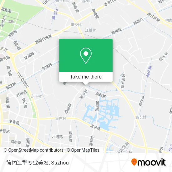 简约造型专业美发 map