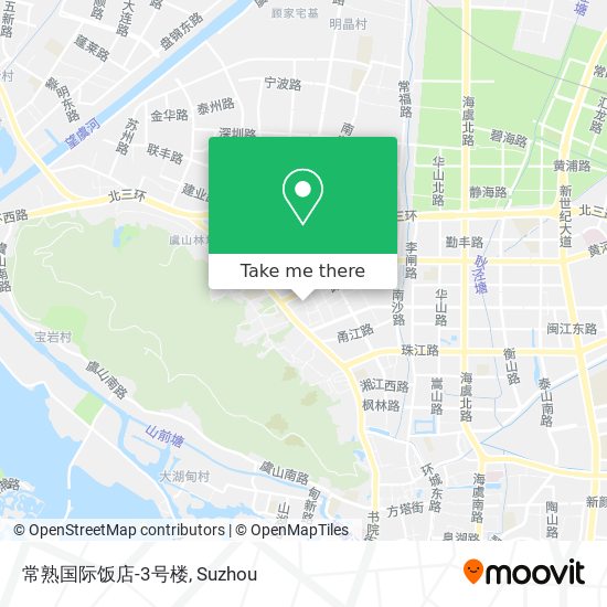 常熟国际饭店-3号楼 map