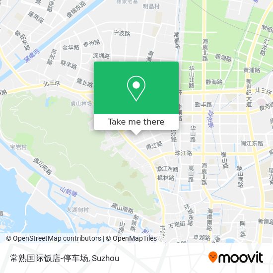 常熟国际饭店-停车场 map