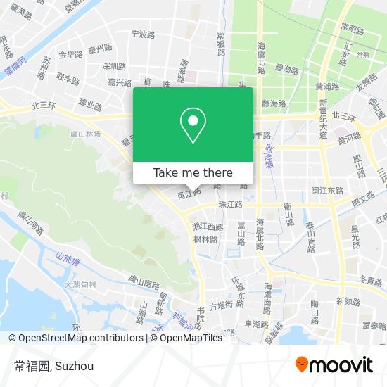 常福园 map
