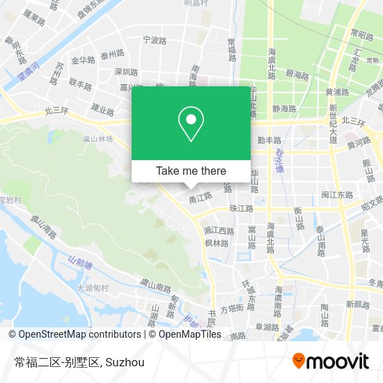常福二区-别墅区 map