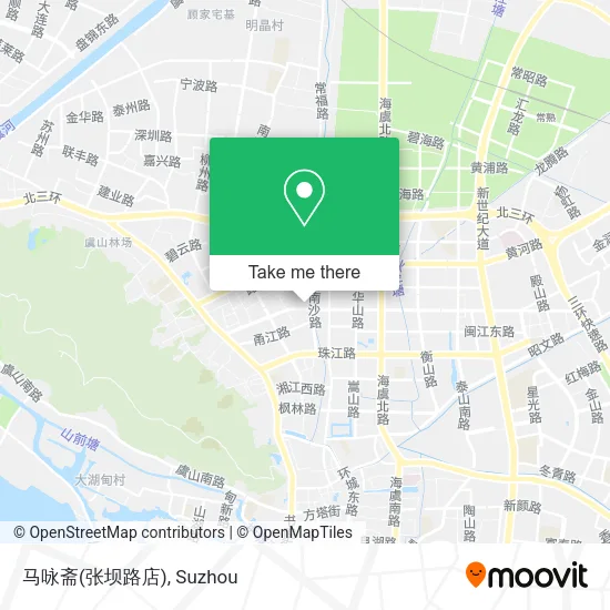 马咏斋(张坝路店) map