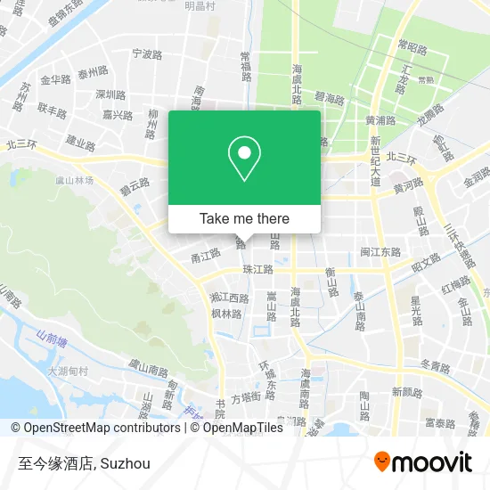 至今缘酒店 map
