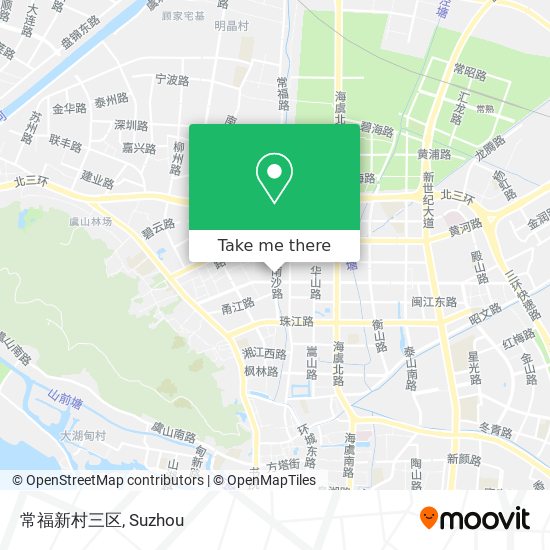 常福新村三区 map
