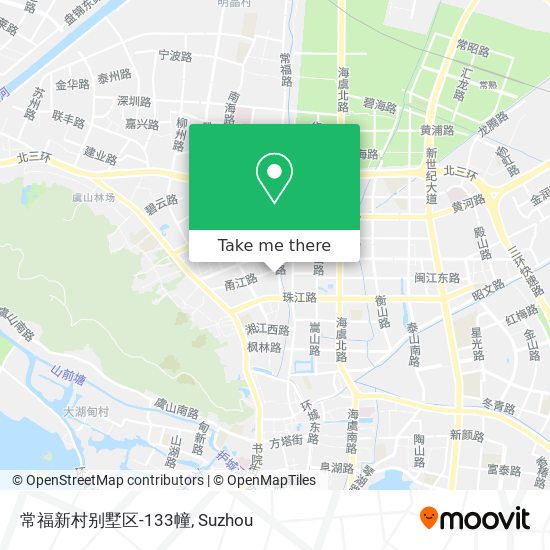 常福新村别墅区-133幢 map