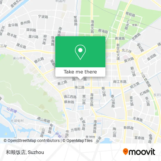 和顺饭店 map
