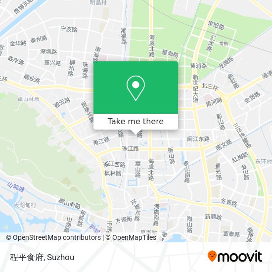 程平食府 map