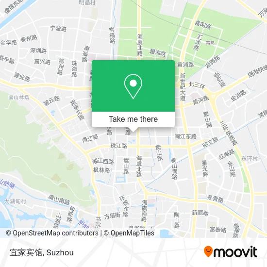 宜家宾馆 map