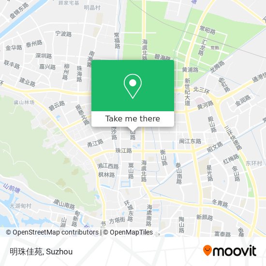 明珠佳苑 map