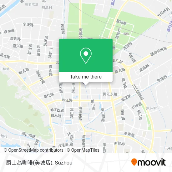 爵士岛咖啡(美城店) map