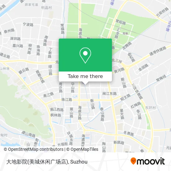 大地影院(美城休闲广场店) map