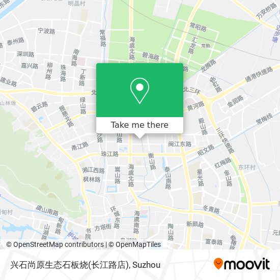 兴石尚原生态石板烧(长江路店) map