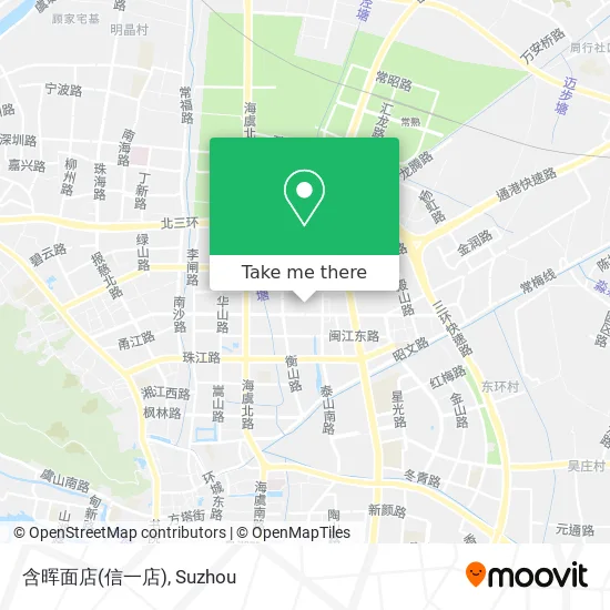 含晖面店(信一店) map
