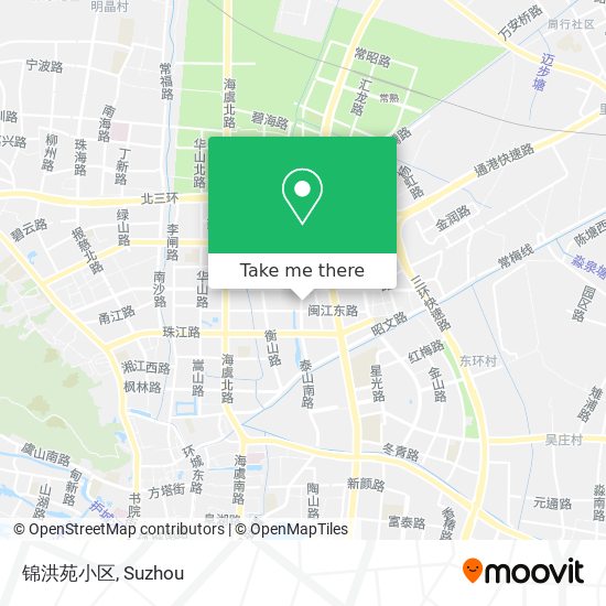 锦洪苑小区 map