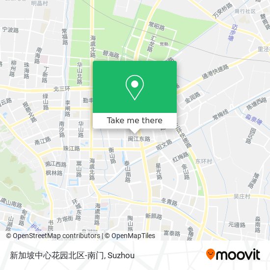 新加坡中心花园北区-南门 map