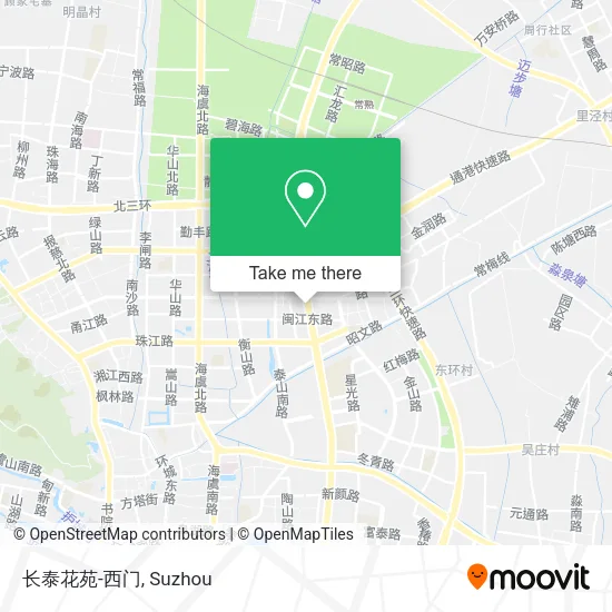 长泰花苑-西门 map