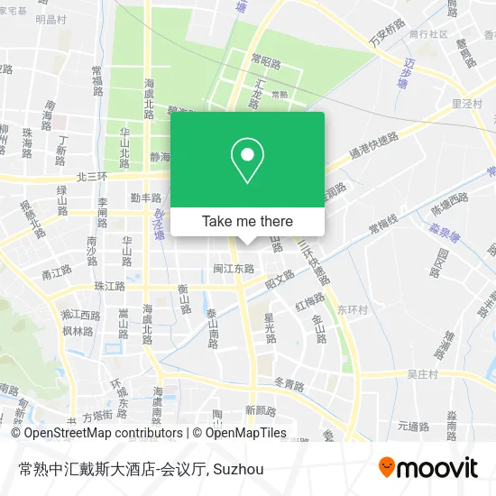 常熟中汇戴斯大酒店-会议厅 map