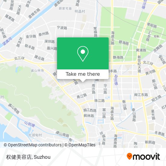 权健美容店 map
