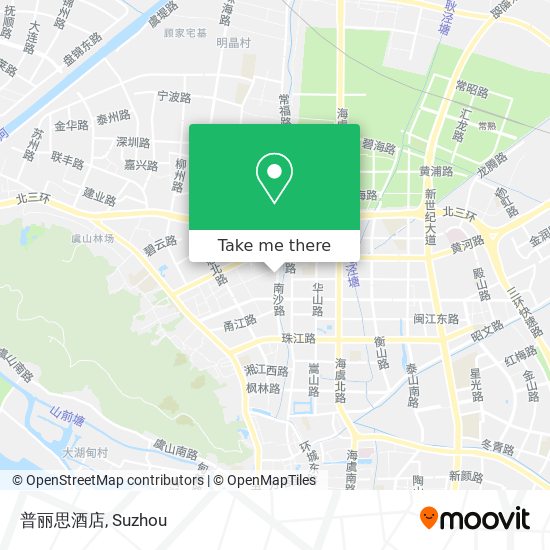 普丽思酒店 map