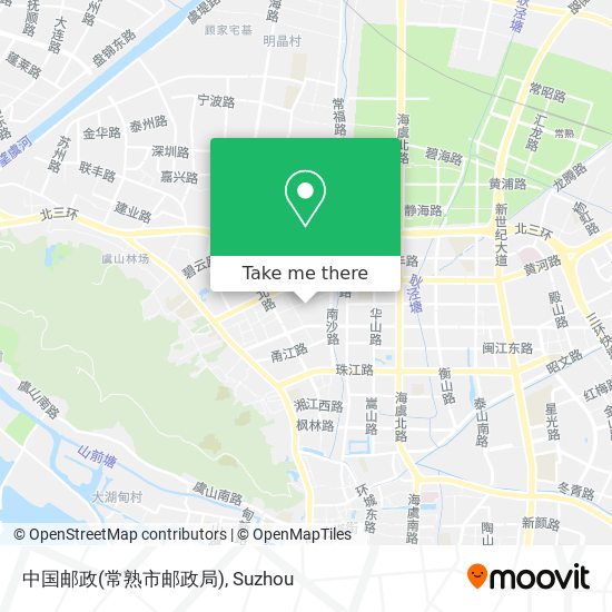 中国邮政(常熟市邮政局) map