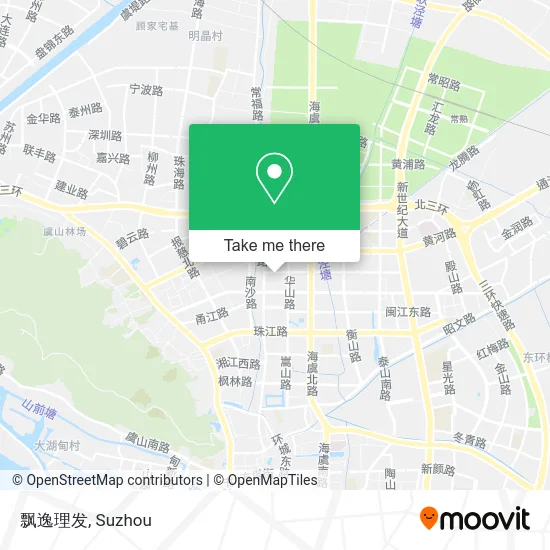 飘逸理发 map