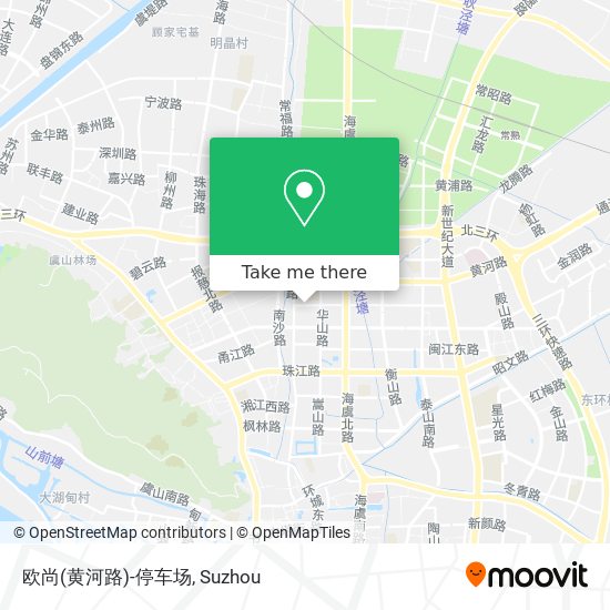 欧尚(黄河路)-停车场 map
