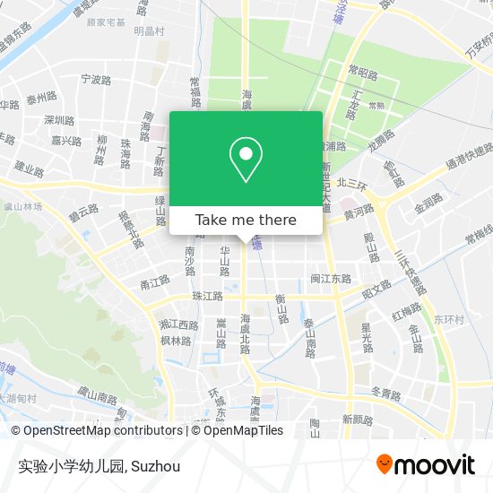 实验小学幼儿园 map