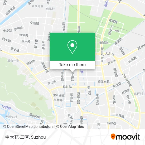 申大苑-二区 map