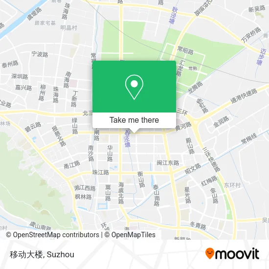 移动大楼 map