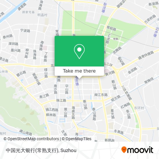 中国光大银行(常熟支行) map