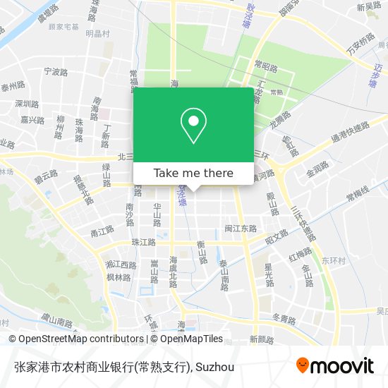 张家港市农村商业银行(常熟支行) map