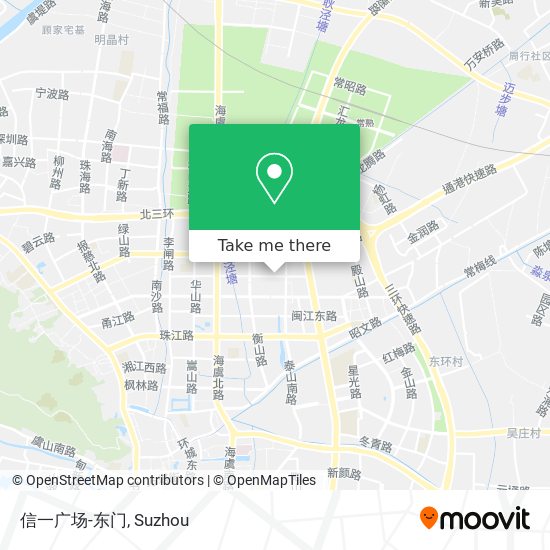 信一广场-东门 map