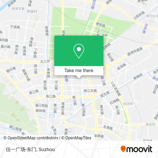 信一广场-东门 map
