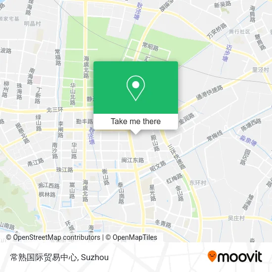 常熟国际贸易中心 map