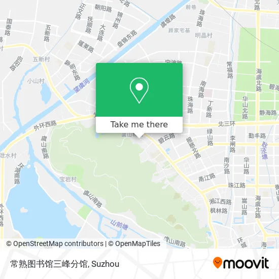 常熟图书馆三峰分馆 map