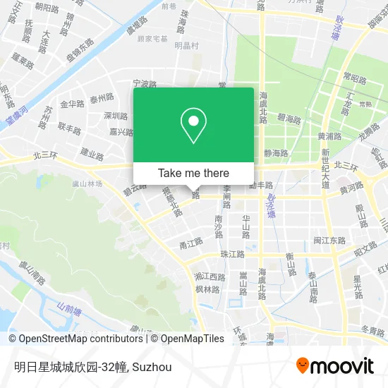 明日星城城欣园-32幢 map