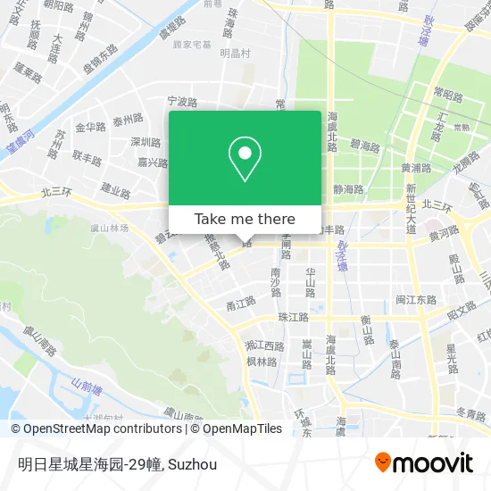 明日星城星海园-29幢 map