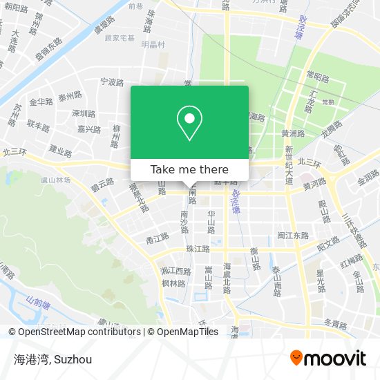 海港湾 map