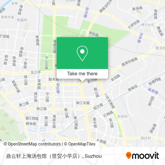 鼎云轩上海汤包馆（世贸小学店） map