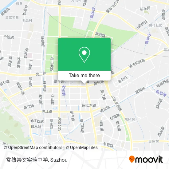 常熟崇文实验中学 map