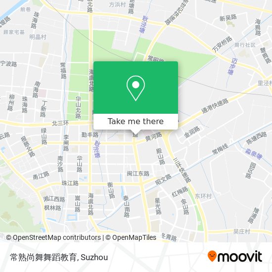 常熟尚舞舞蹈教育 map
