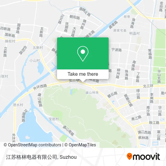 江苏格林电器有限公司 map