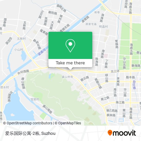 爱乐国际公寓-2栋 map