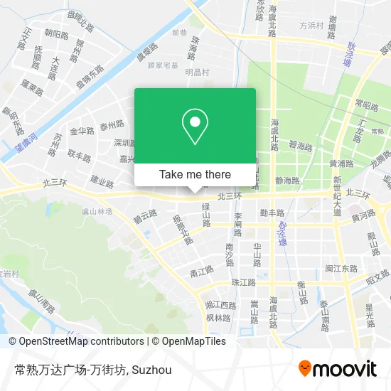 常熟万达广场-万街坊 map