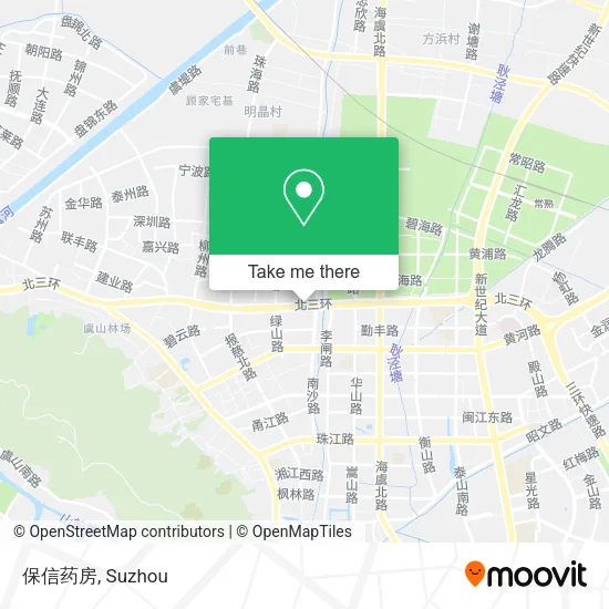 保信药房 map