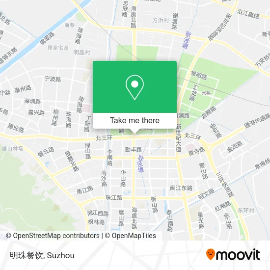明珠餐饮 map