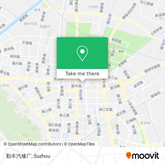 勤丰汽修厂 map