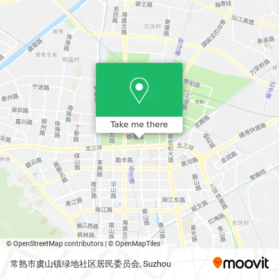 常熟市虞山镇绿地社区居民委员会 map