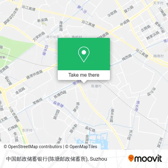 中国邮政储蓄银行(陈塘邮政储蓄所) map