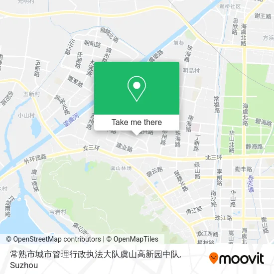常熟市城市管理行政执法大队虞山高新园中队 map